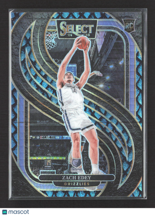 2024-25 Panini Select - Premier Level Zach Edey #192 Dragon scale /8