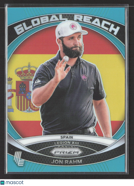 2024 Panini Prizm LIV Jon Rahm Global Reach Green /199 #1