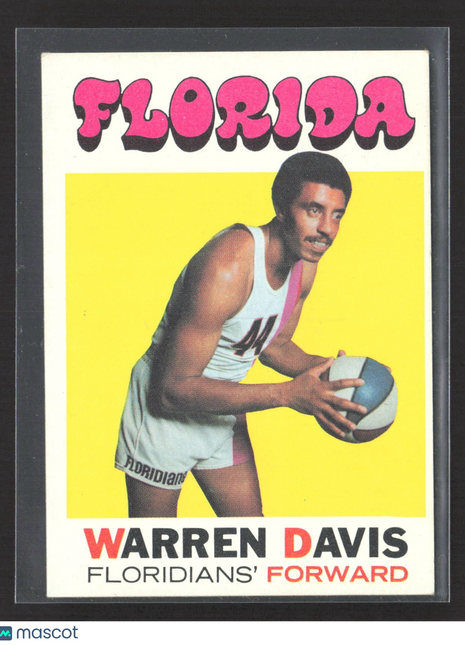 1971-72 Topps - Warren Davis #219 (RC)