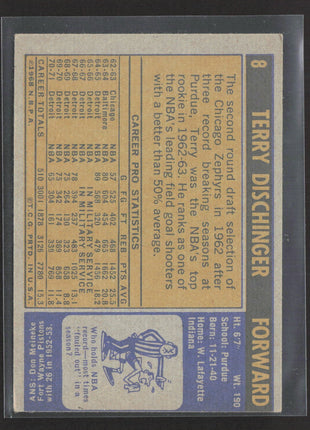 1971-72 Topps - Terry Dischinger #8