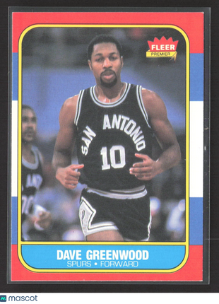 1986-87 Fleer - Dave Greenwood #41