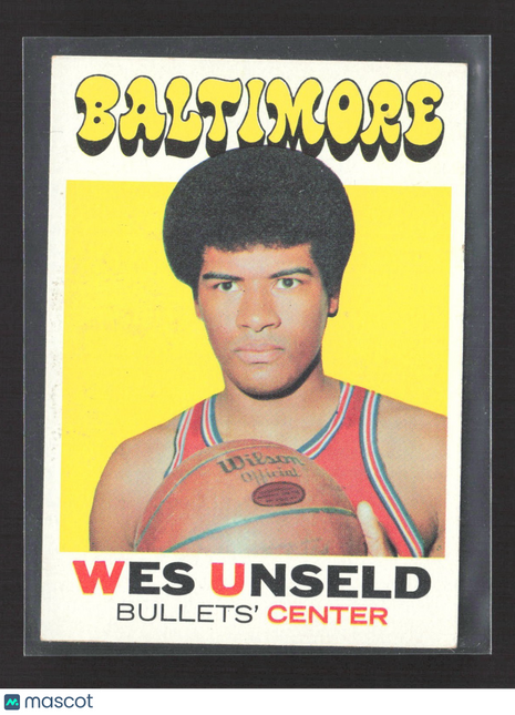 1971-72 Topps - Wes Unseld #95