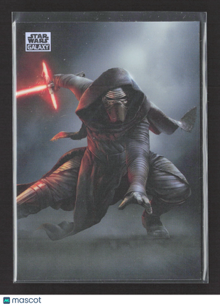 Kylo Ren - 2024 Topps Chrome Star Wars Galaxy #23 Mini Diamond Refractor