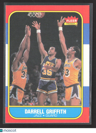 1986-87 Fleer - Darrell Griffith #42
