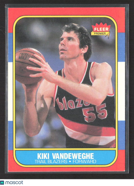 1986-87 Fleer Kiki Vandeweghe #117