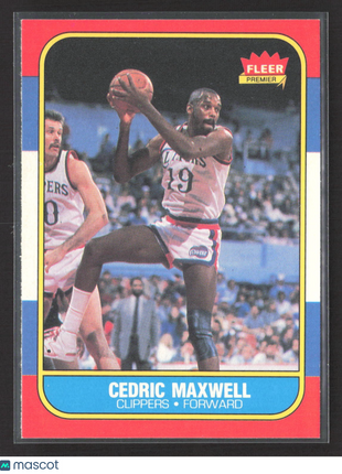 1986-87 Fleer - Cedric Maxwell #70