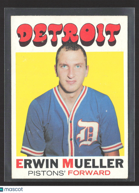 1971-72 Topps Erwin Mueller #31