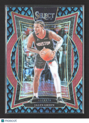 2024-25 Panini Select - Concourse Jalen Green #47 Dragon scale /8