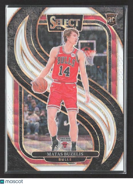 2024-25 Panini Select - Premier Level Matas Buzelis #166 White /99
