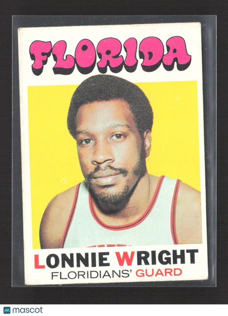 1971-72 Topps - Lonnie Wright #206 (RC)
