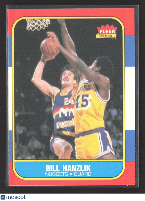 1986-87 Fleer Bill Hanzlik #43