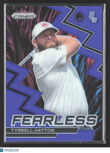 2024 Panini Prizm LIV Fearless Tyrrell Hatton Blue Prizm /99 #8
