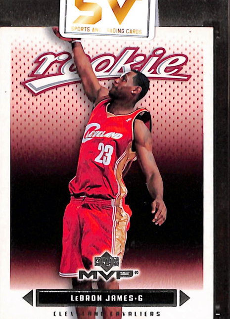 2003-04 Upper Deck MVP - LeBron James #201 Rc