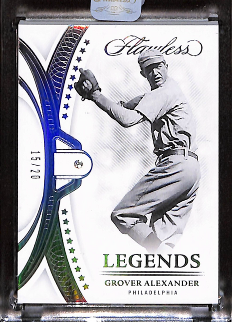 2022 Panini Flawless Gems Grover Alexander #22 Diamond /20