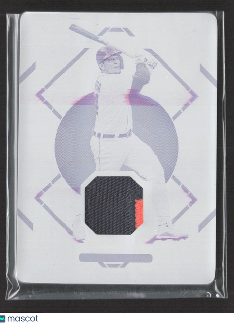 2021 Panini National Treasures Miguel Cabrera Printing Plate Patch 1/1 #34