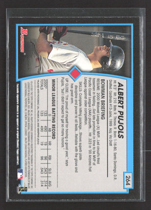 2001 Bowman - Albert Pujols #264 (RC)