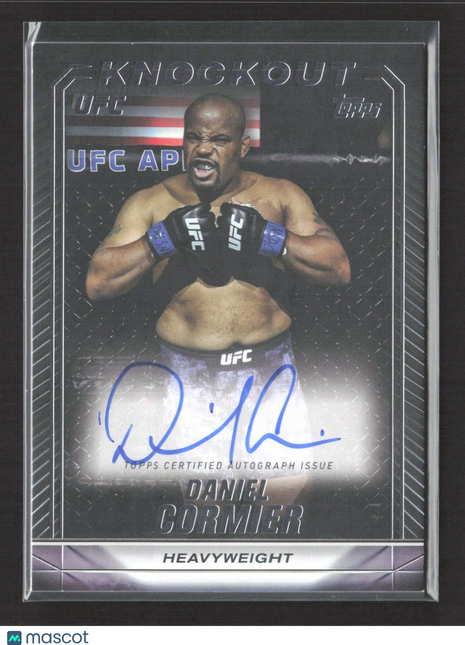 2024 Topps UFC Knockout Daniel Cormier Auto #KNA-DCR