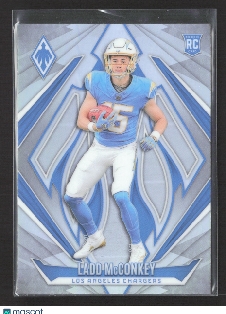 2024 Panini Phoenix - Rookies Ladd McConkey #216 (RC) Silver