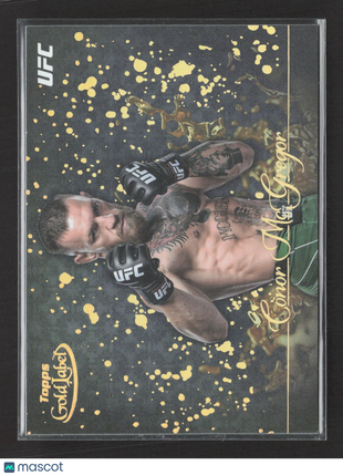 2024 Topps UFC knockout Conor McGregor Gold Splatter #GSP-26
