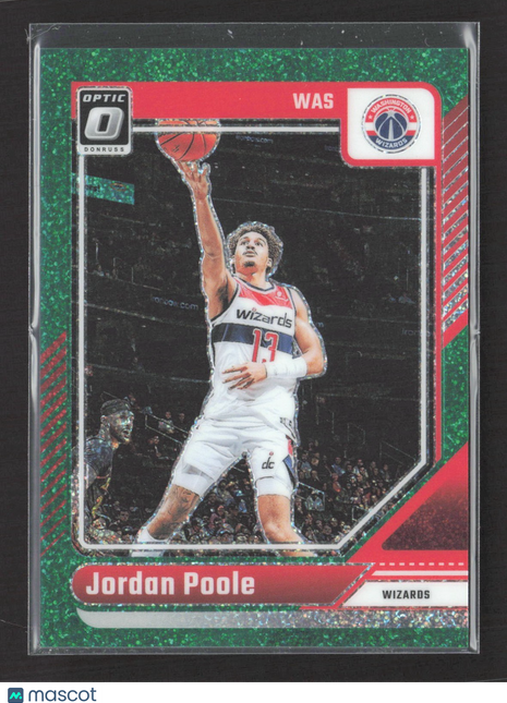 2024-25 Panini Donruss Optic - Jordan Poole #93 Green Glitter Prizm /5
