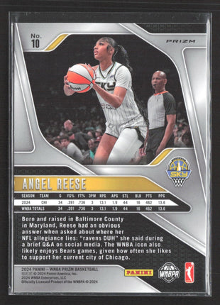 2024 Panini Prizm WNBA - Angel Reese #10 Silver Prizm (RC)