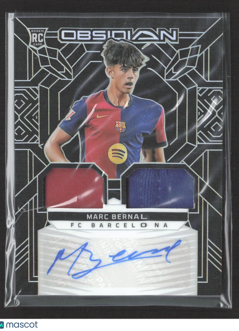 2024-25 Panini Obsidian - Dual Jersey Ink Marc Bernal #DJ-MBL /199 (RC) Auto