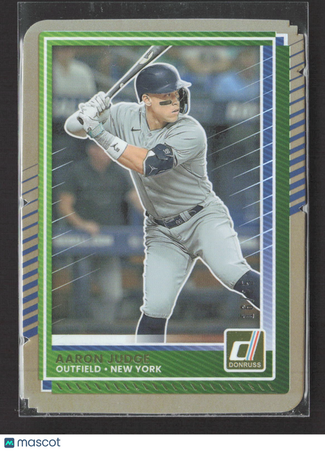 2025 Panini Donruss - Aaron Judge #50 Gold Die Cut /25