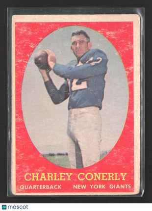 1958 Topps - Charlie Conerly #84