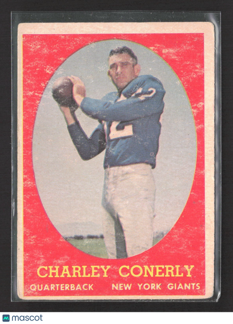 1958 Topps - Charlie Conerly #84