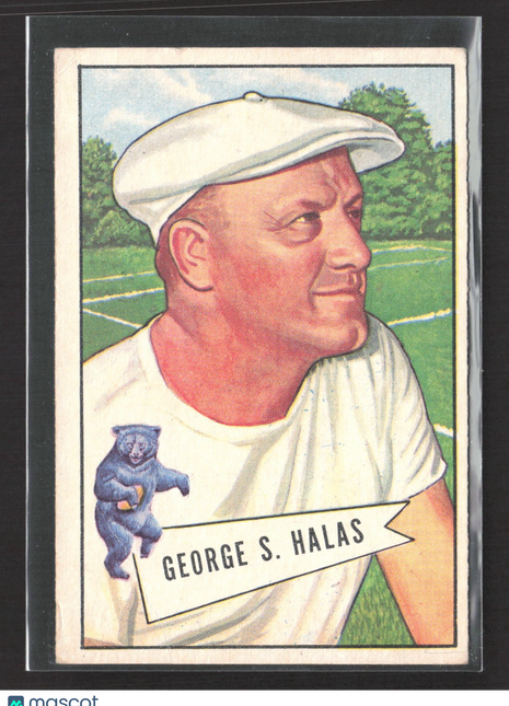 1952 Bowman Large George Halas #48 Rc
