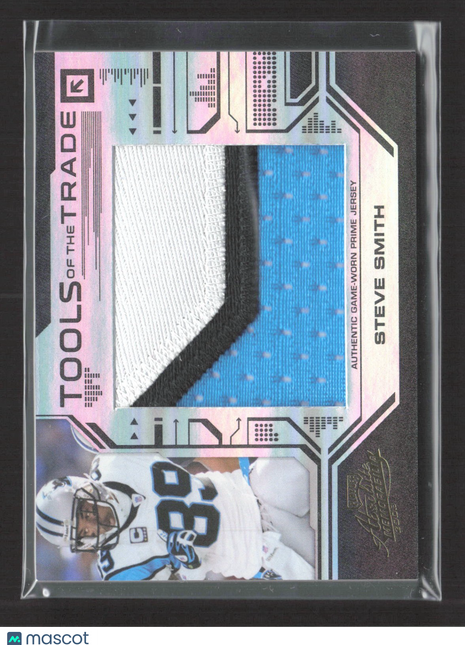 2008 Playoff Absolute Tools of the Trade Steve Smith #TOTT59 Jumbo Patch /10