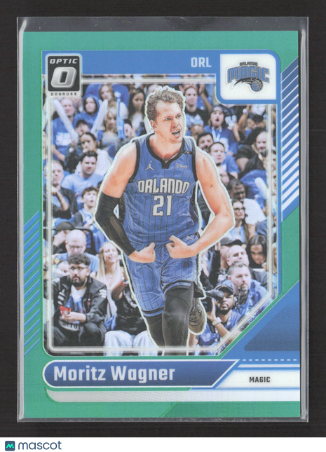 2024-25 Panini Optic Moritz Wagner Green Prizm /5 #66