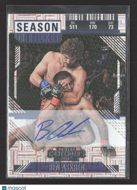 2025 Panini Contenders Season Ticket Ben Askren Mojo Auto #51