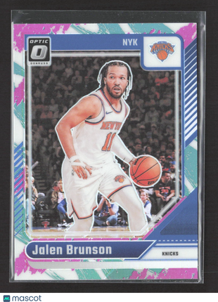 2024-25 Panini Optic Jazz Jalen Brunson #78 ssp