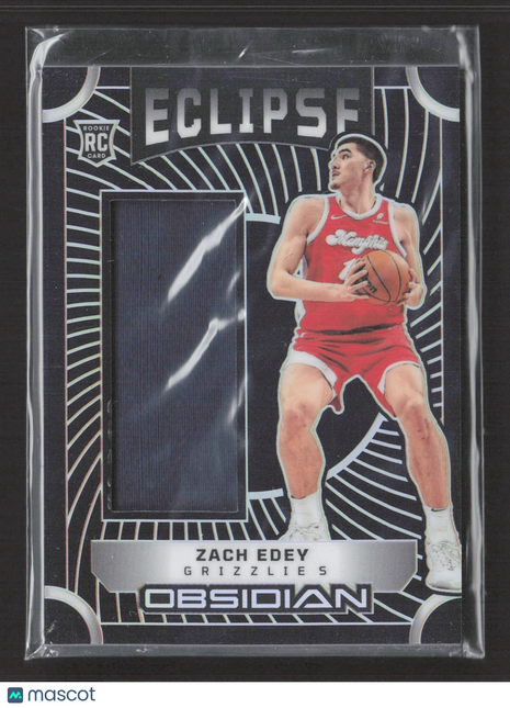 2024-25 Panini Obsidian Eclipse Zach Edey Rc Jersey /249 #EM-ZAC