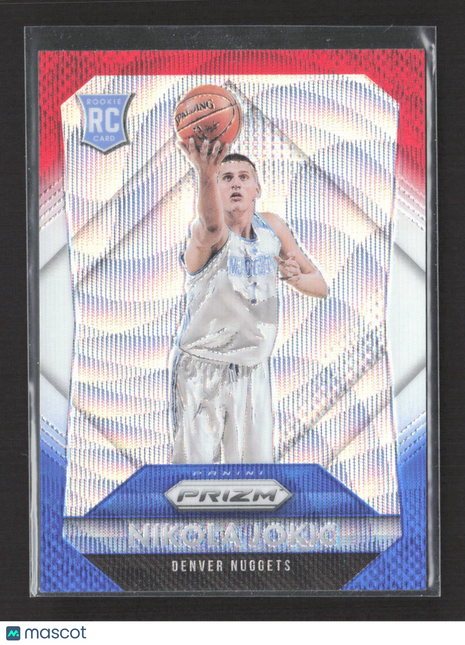2015-16 Panini Prizm - Rookies Nikola Jokić #335 Red White & Blue Prizm (RC)