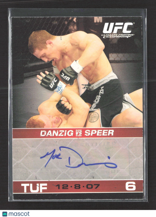 2009 Topps UFC Round 1 - Autographs Mac Danzig #A-MDA Rc Auto