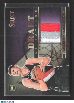 2024-25 Panini Select Draft Selections Donovan Clingan #DSM-CLI Purple Patch /99