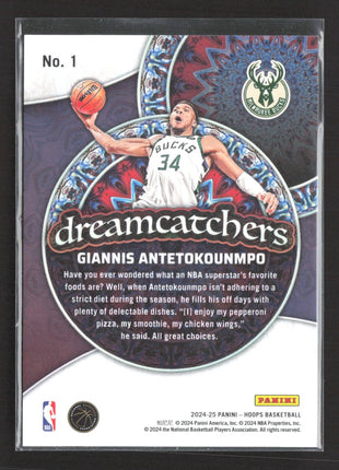 2024-25 Panini Nba Hoops - Dreamcatchers Giannis Antetokounmpo #1