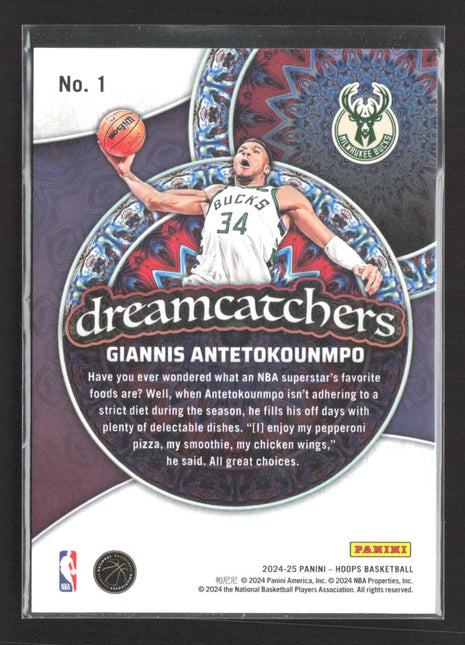 2024-25 Panini Nba Hoops - Dreamcatchers Giannis Antetokounmpo #1