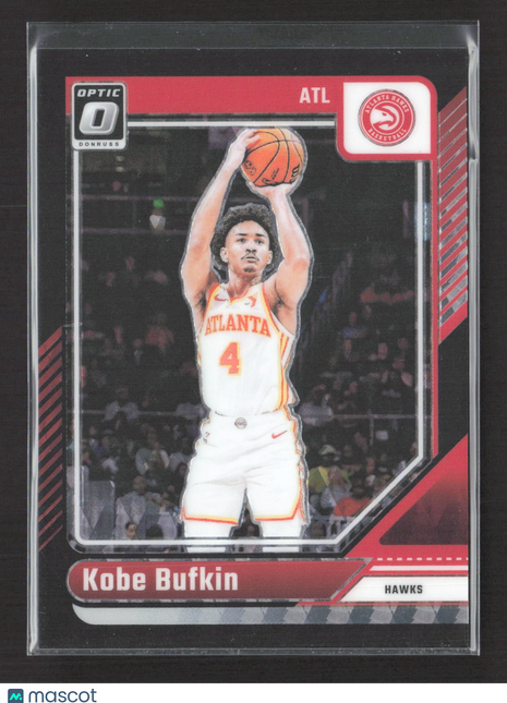 2024-25 Panini Optic Kobe Bufkin Black Prizm /3 #223