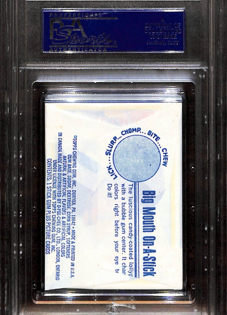 1972 Topps Football Wax Pack Psa 8