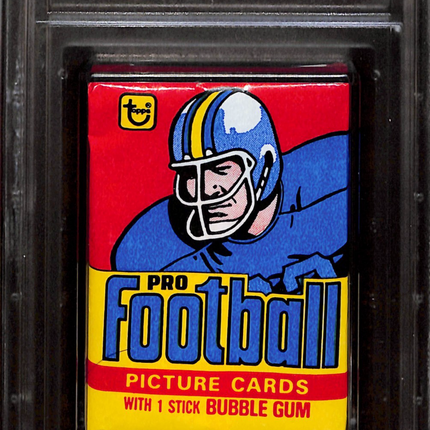 1978 Topps Football Wax Pack Psa 8