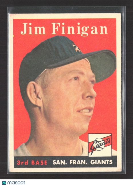 1958 Topps Jim Finigan #136