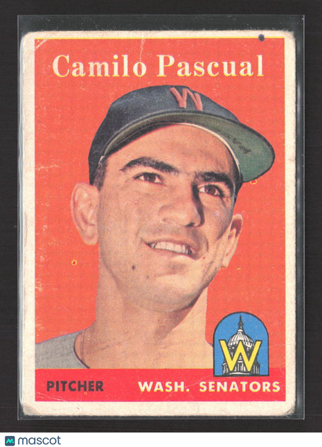 1958 Topps Camilo Pascual #219