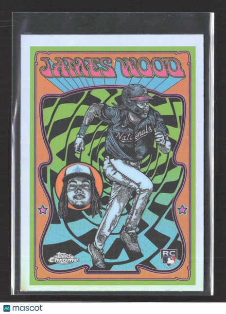 2025 Topps Chrome James Wood Ultra Violet #UV-11 Rc