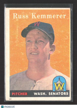 1958 Topps - Russ Kemmerer #137