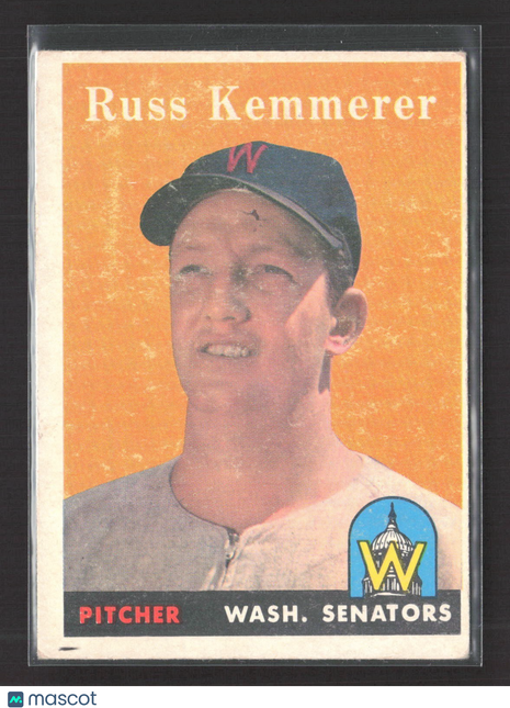 1958 Topps - Russ Kemmerer #137