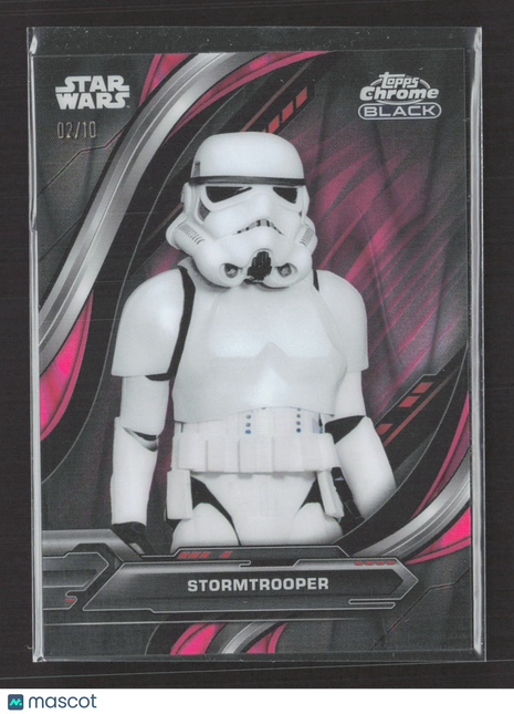 Star Wars Topps Chrome Stormtooper Pink Refractor /10 #68