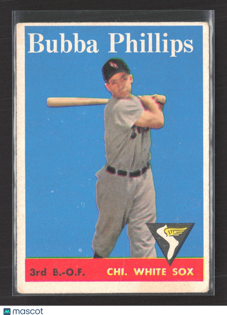1958 Topps - Bubba Phillips #212